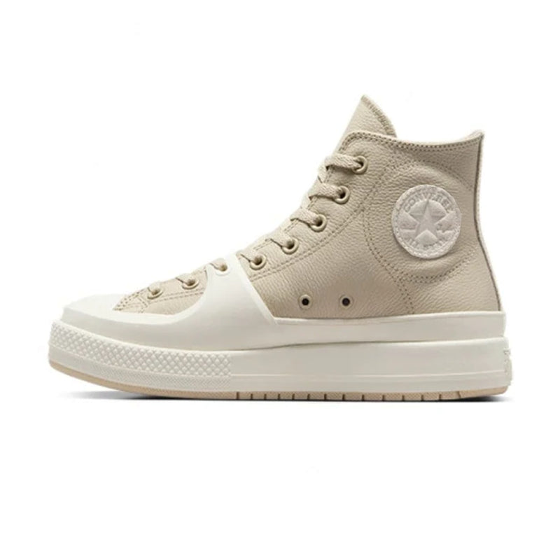 Converse Chuck Taylor All Star Construction Leather Play On Sport Hi 'Beige White'