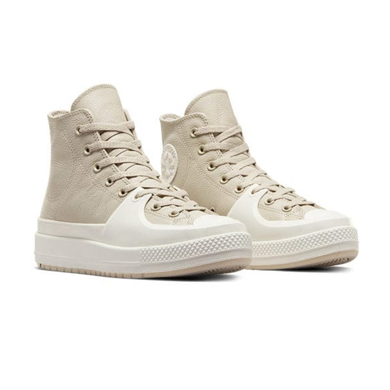 Converse Chuck Taylor All Star Construction Leather Play On Sport Hi 'Beige White'