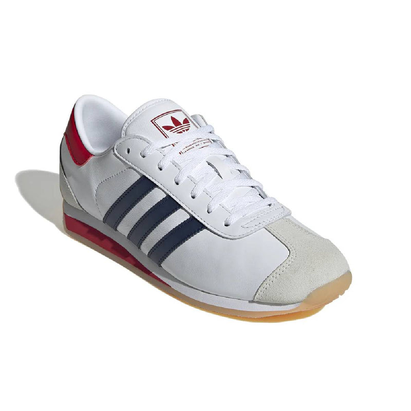 adidas Originals Country II 'White Night Indigo Better Scarlet'